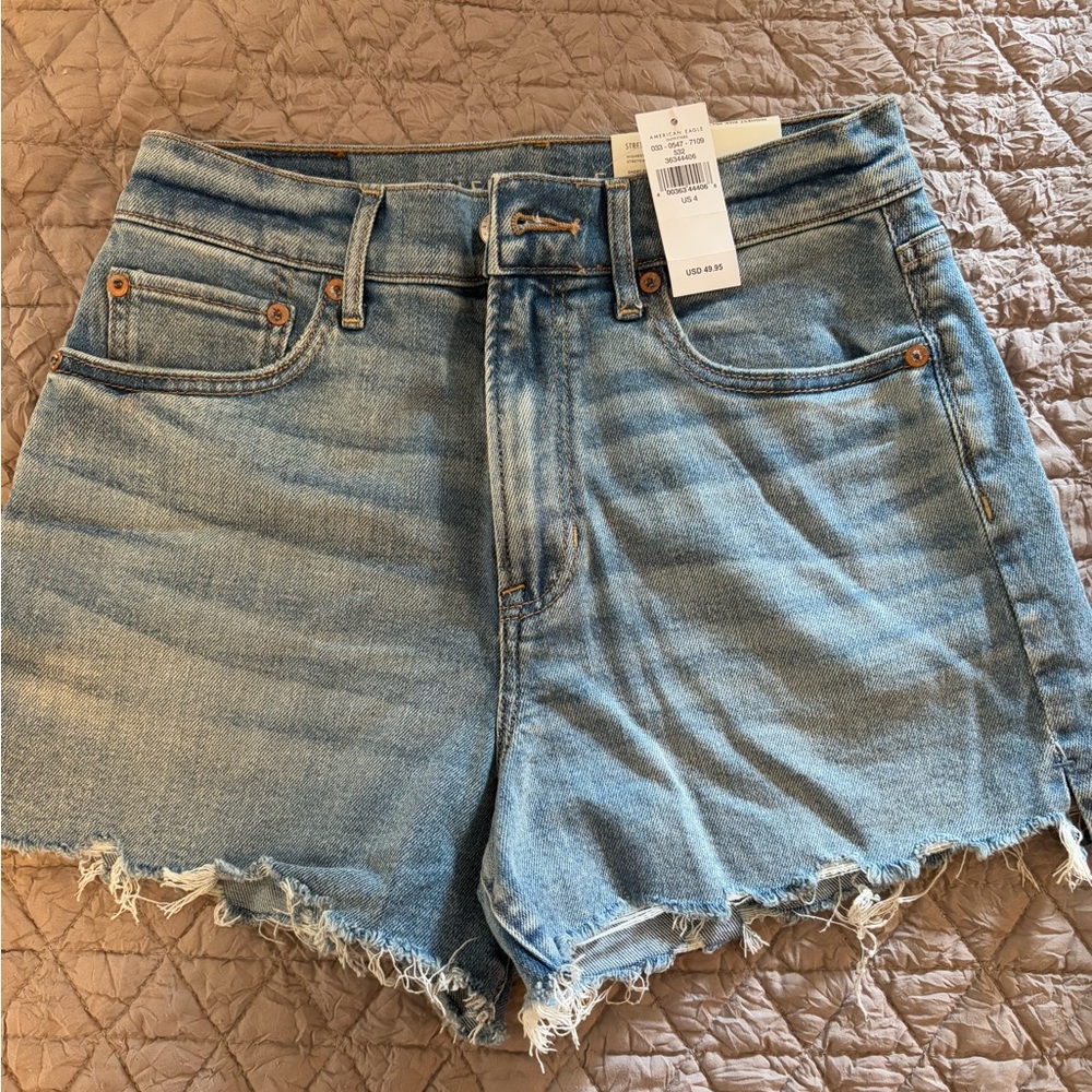 American Eagle Outfitters Light Blue Jean Shorts